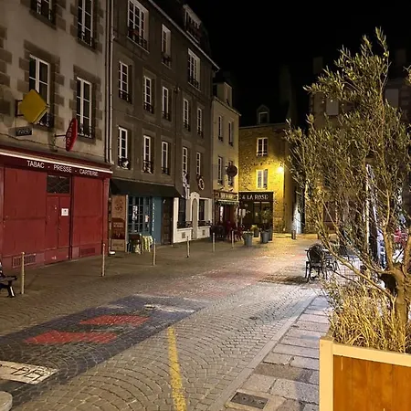 Haute Ville : Studio Ravissant Granville Exterior foto